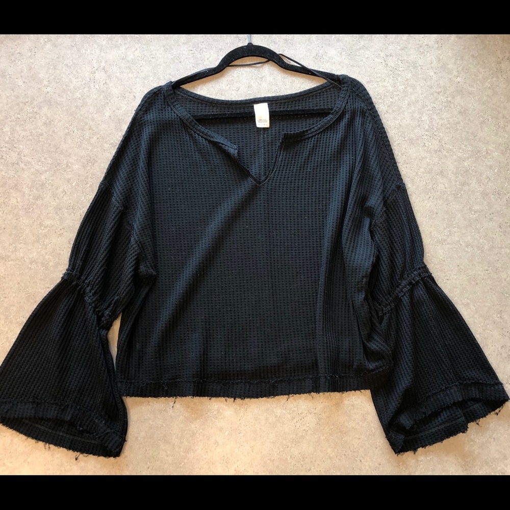 Black Off Shoulder Blouse